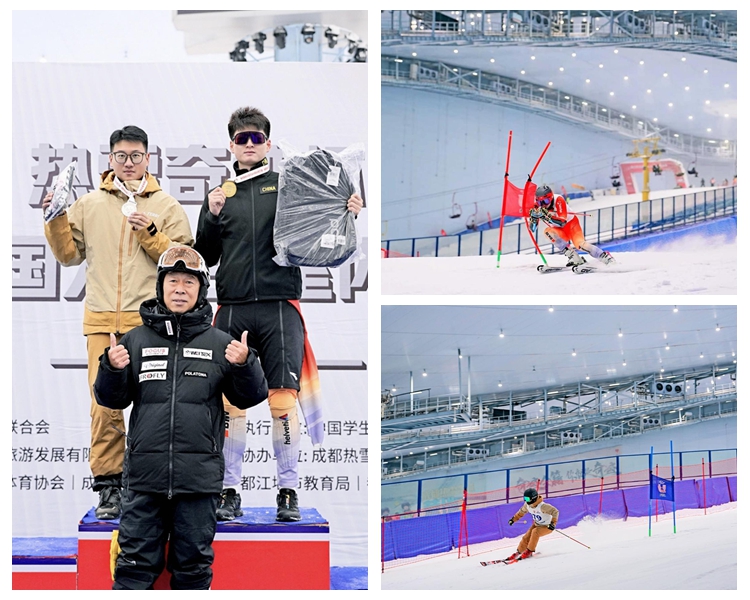 芬兰选手在高山滑雪比赛中勇夺头名